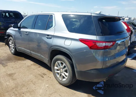 2020 Chevrolet Traverse Awd Ls z USA, uszkodzony, nr VIN 1GNEVFKW5LJ268785